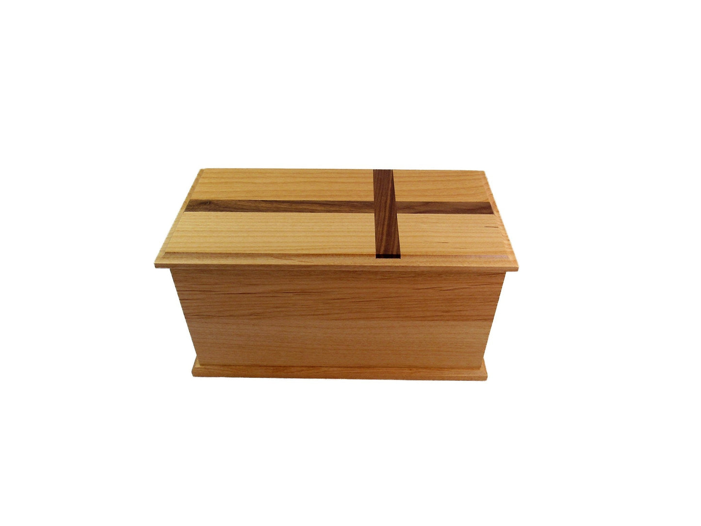 Exra Large Alder Urn w/walnut cross #200
