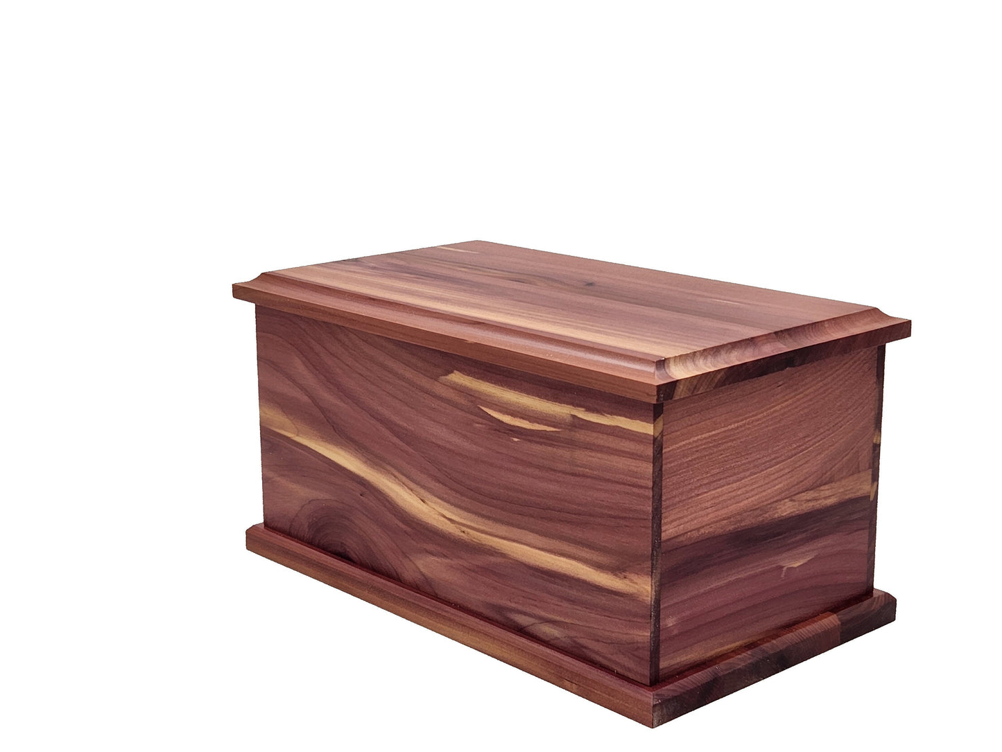 Extra Large Cedar Cremation Urn – Holds 200 Cubic Inches
