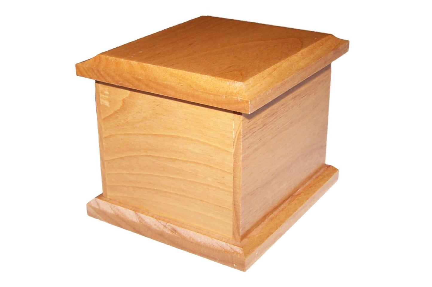 Handmade Small Keepsake Cremation Urn – Engraved Memorial