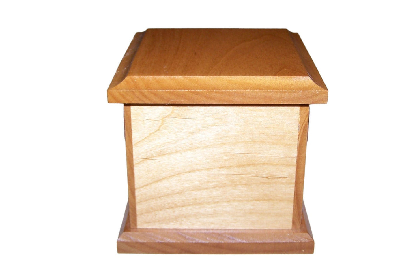 Handmade Small Keepsake Cremation Urn – Engraved Memorial