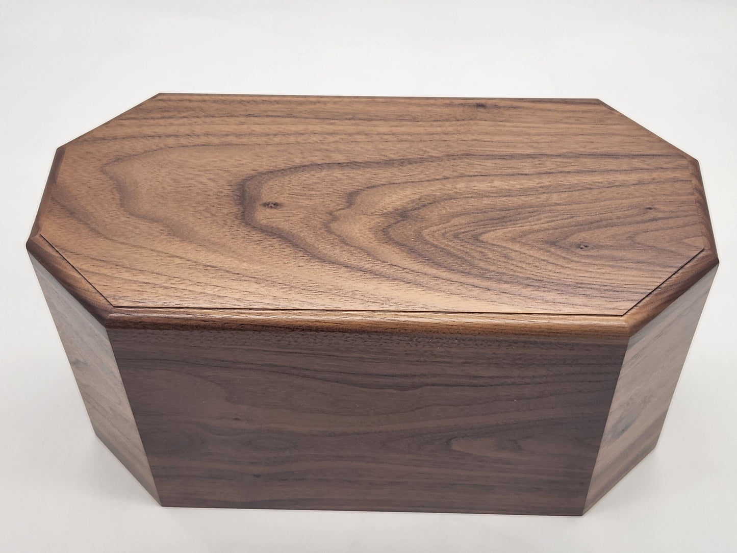 Handcrafted Walnut Companion Urn: Personalized Memorial
