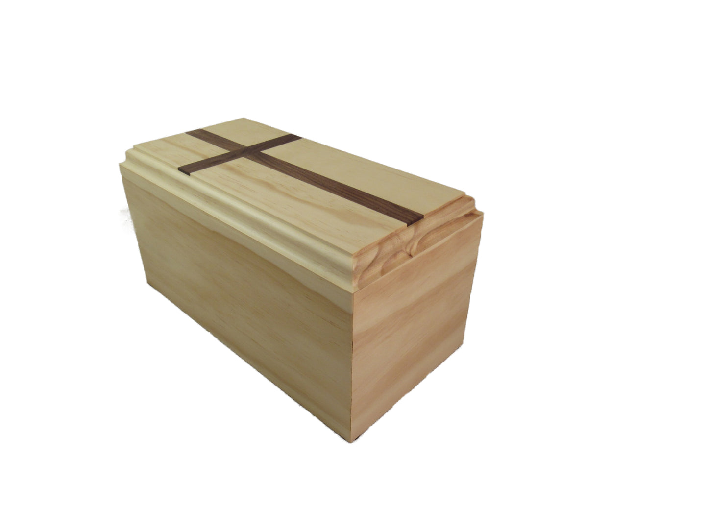 Traditional Oak Companion Premium Urn w/cross