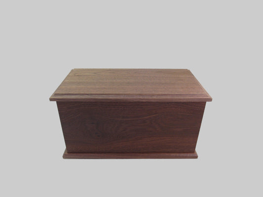Walnut Companion Urn-Wooden Urn