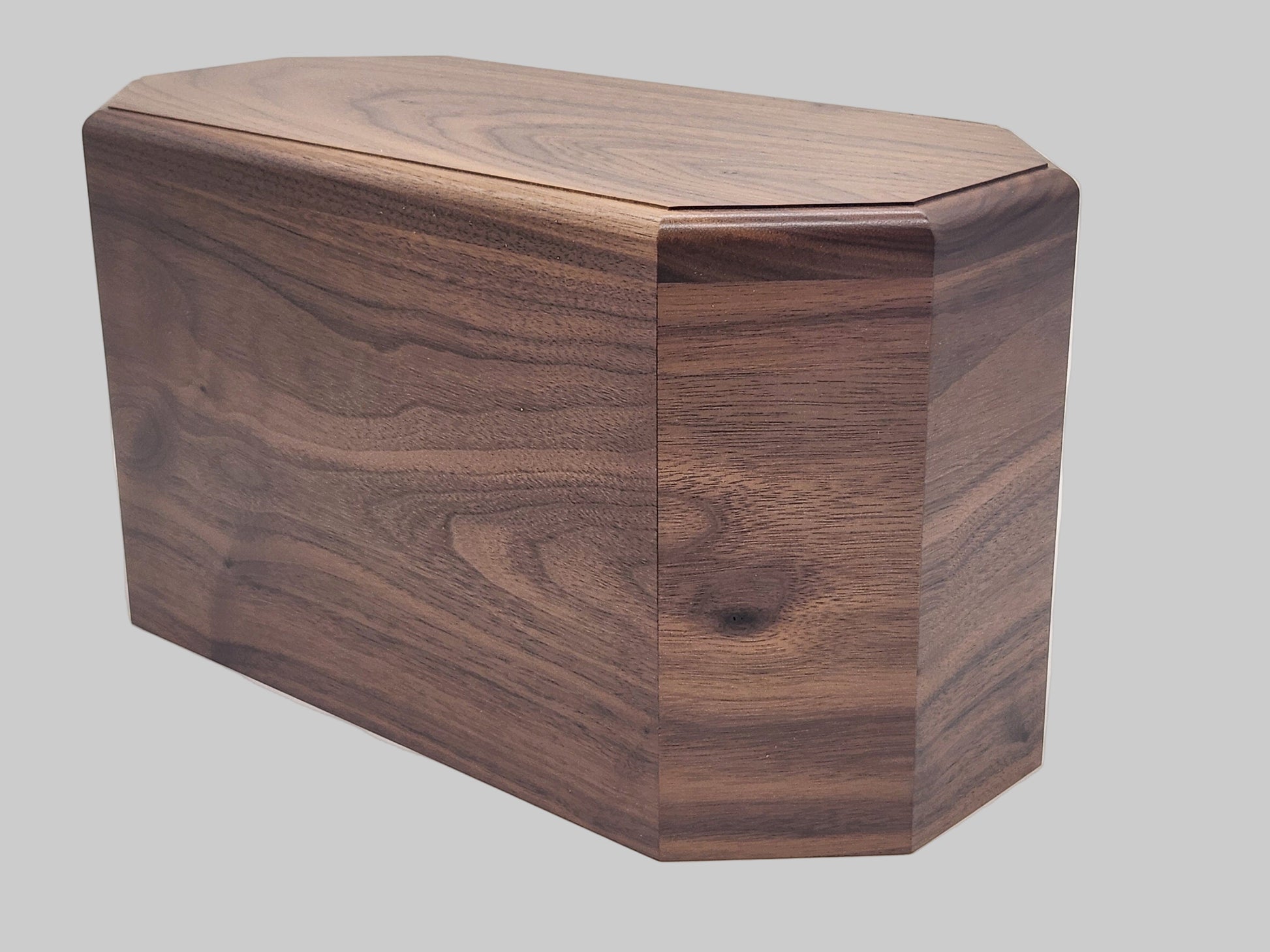 Handcrafted Walnut Companion Urn: Personalized Memorial
