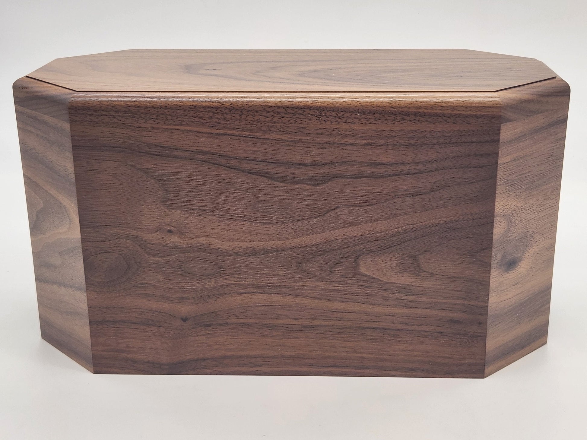 Handcrafted Walnut Companion Urn: Personalized Memorial