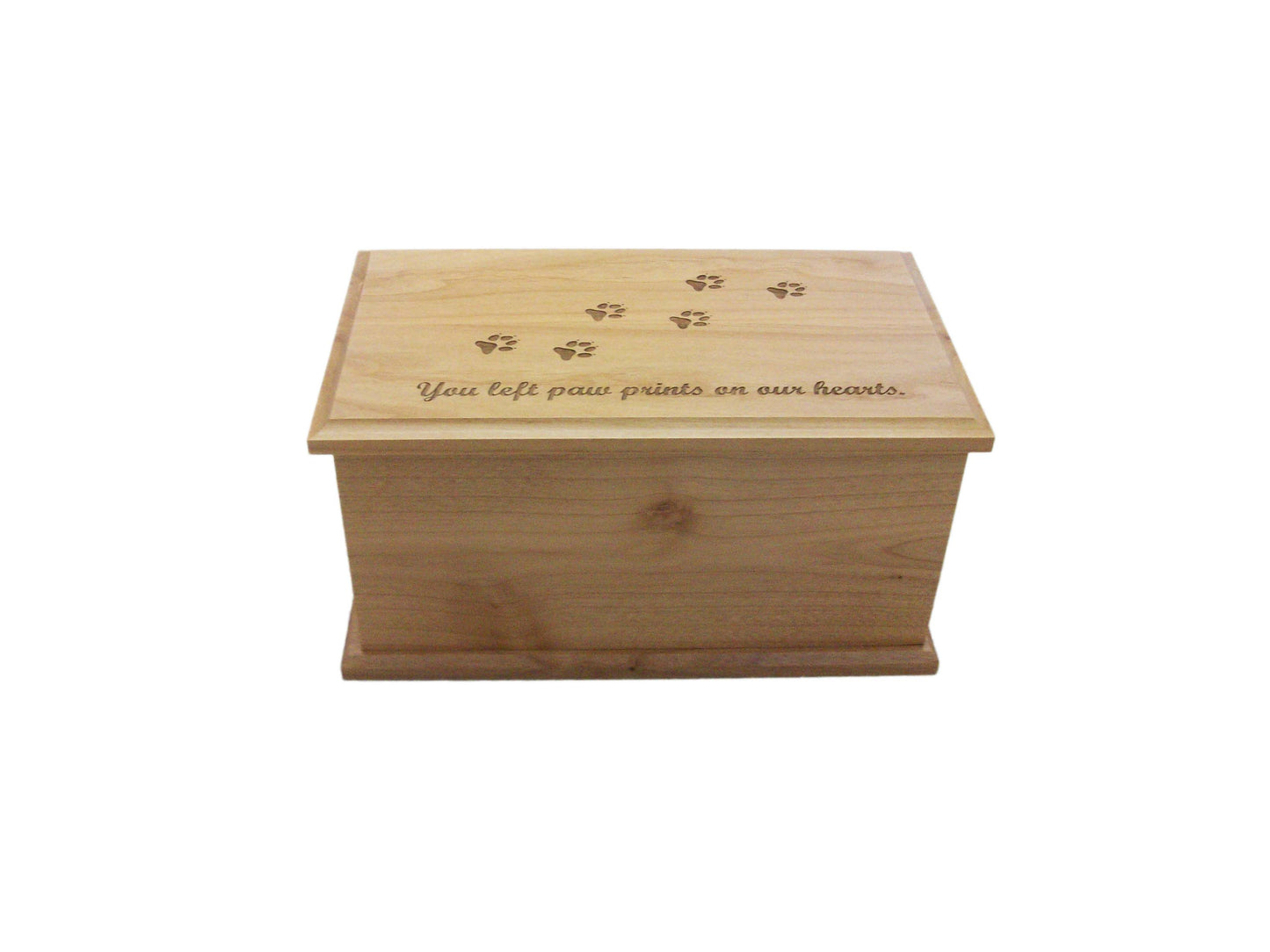 Alder Dog Print Urn-X-Large