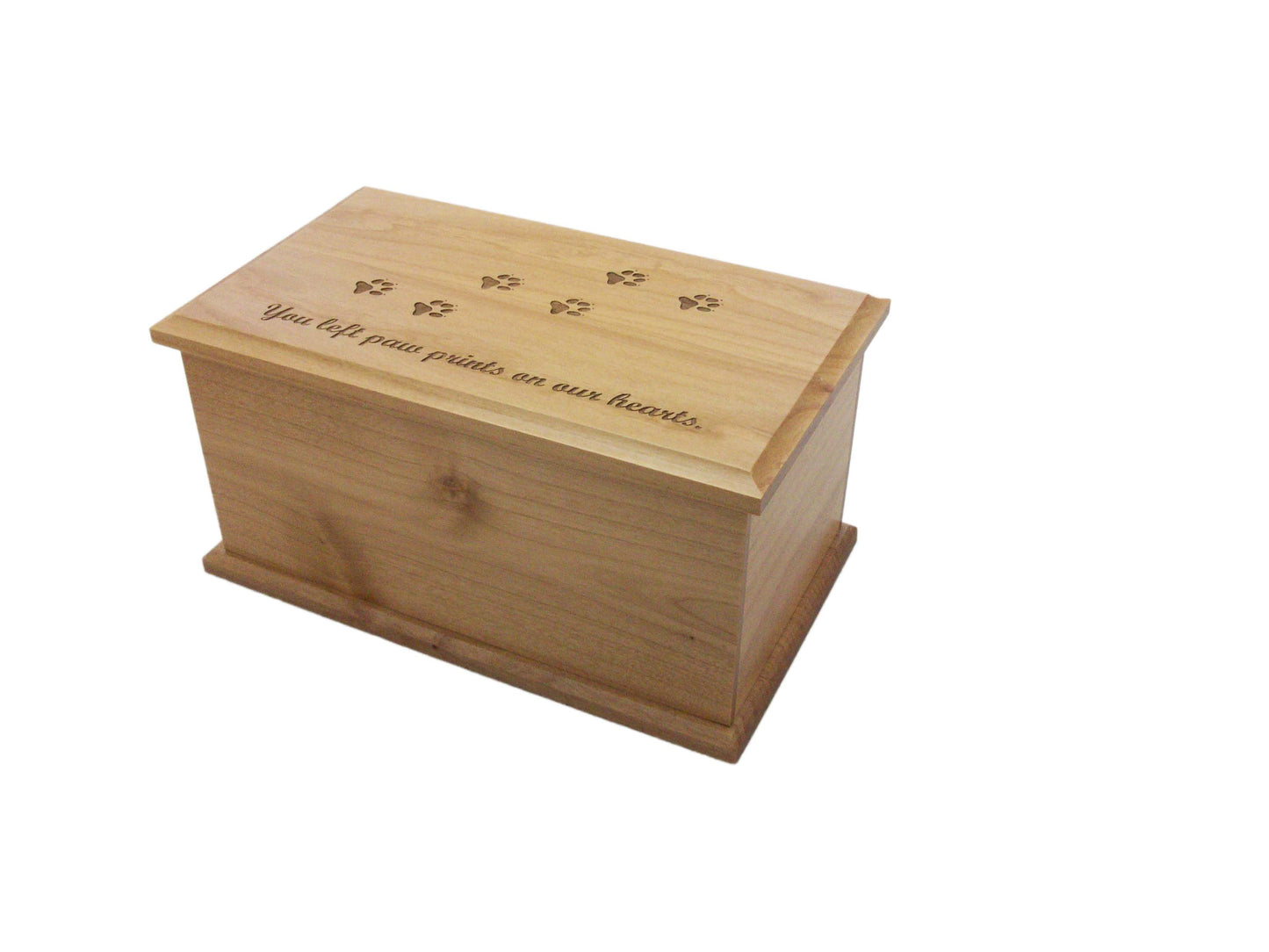 Alder Dog Prints Urn-Medium
