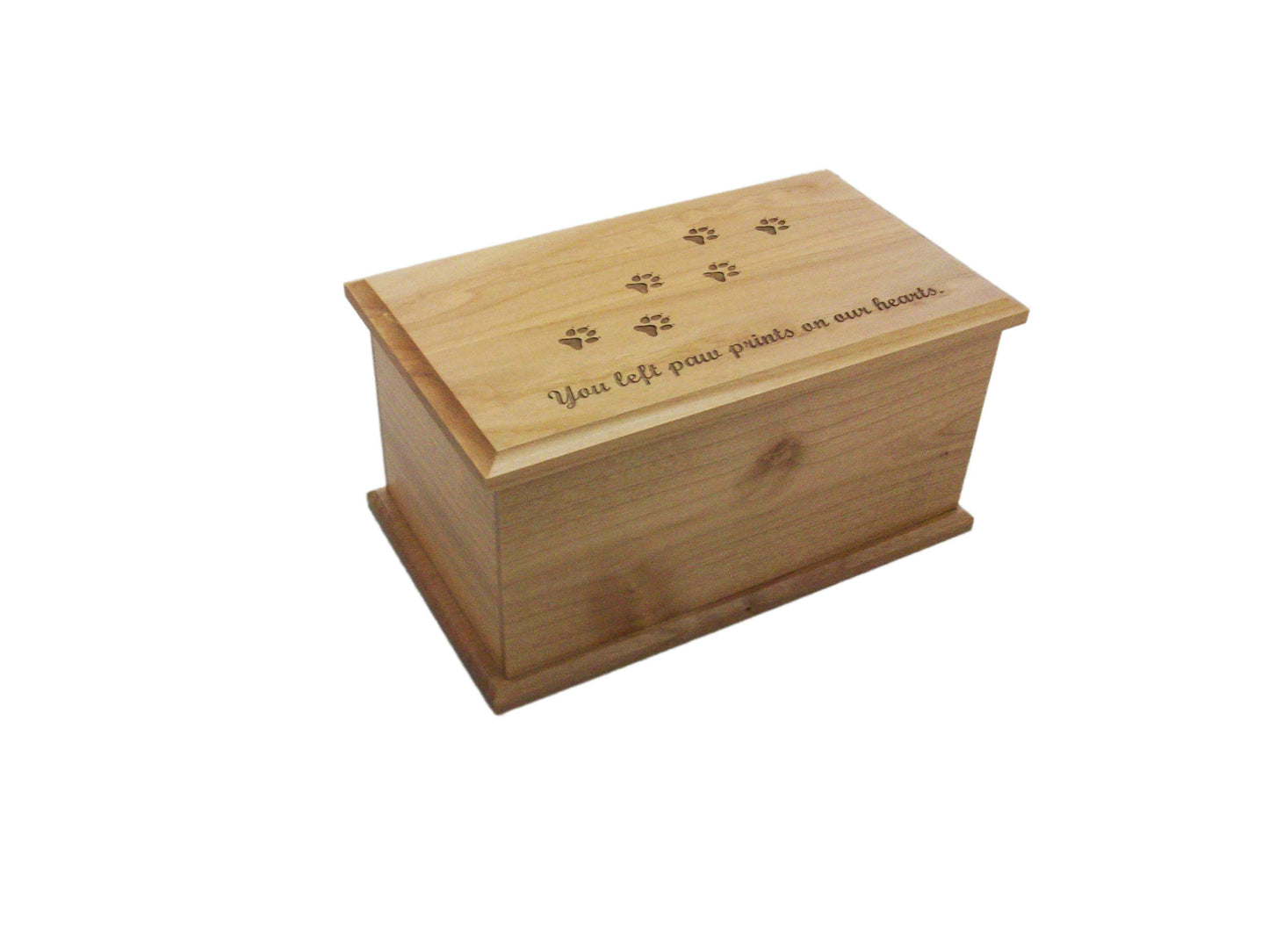 Alder Dog Prints Urn-Medium